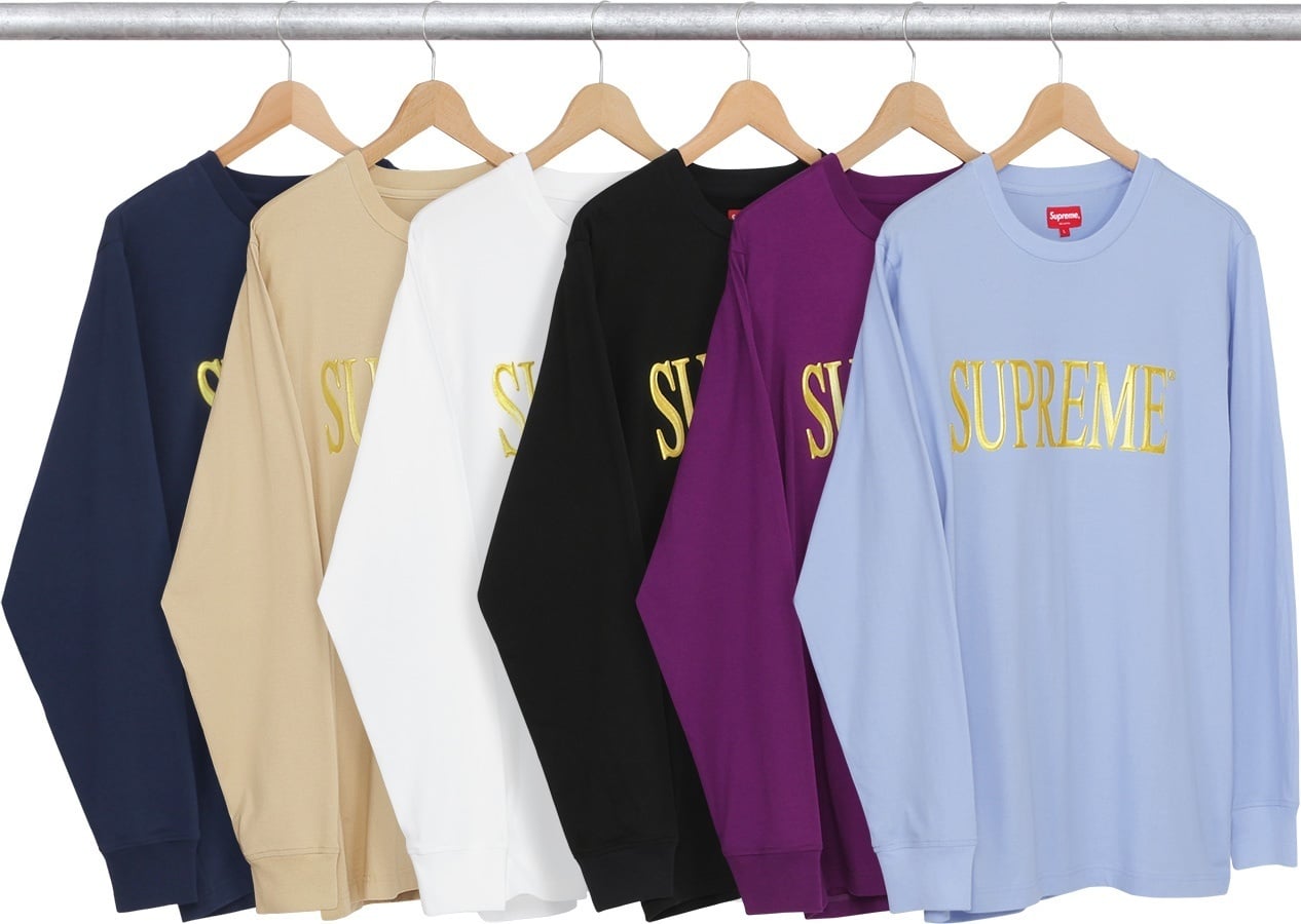 Gold Logo L/S Tee